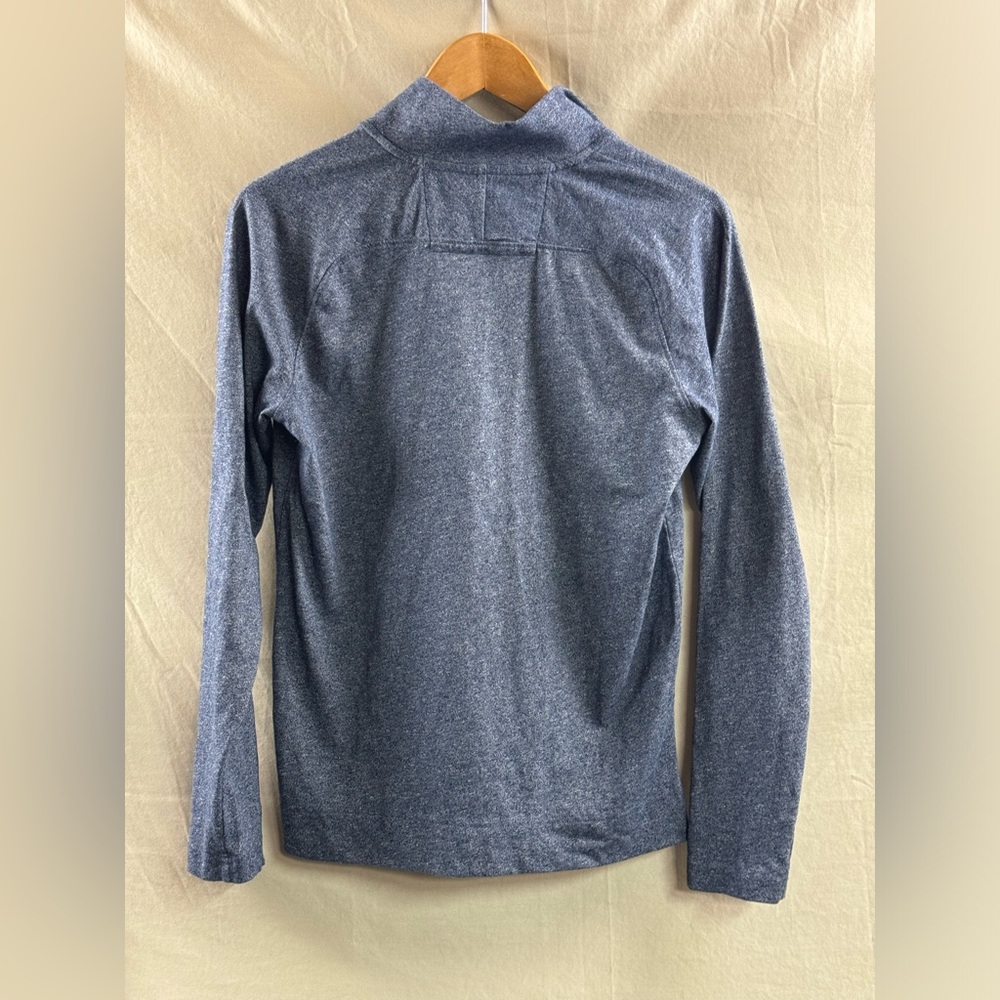 Mens Banana Republic Quick Dry Half Zip Pullover Blue XS - Picture 5 of 6